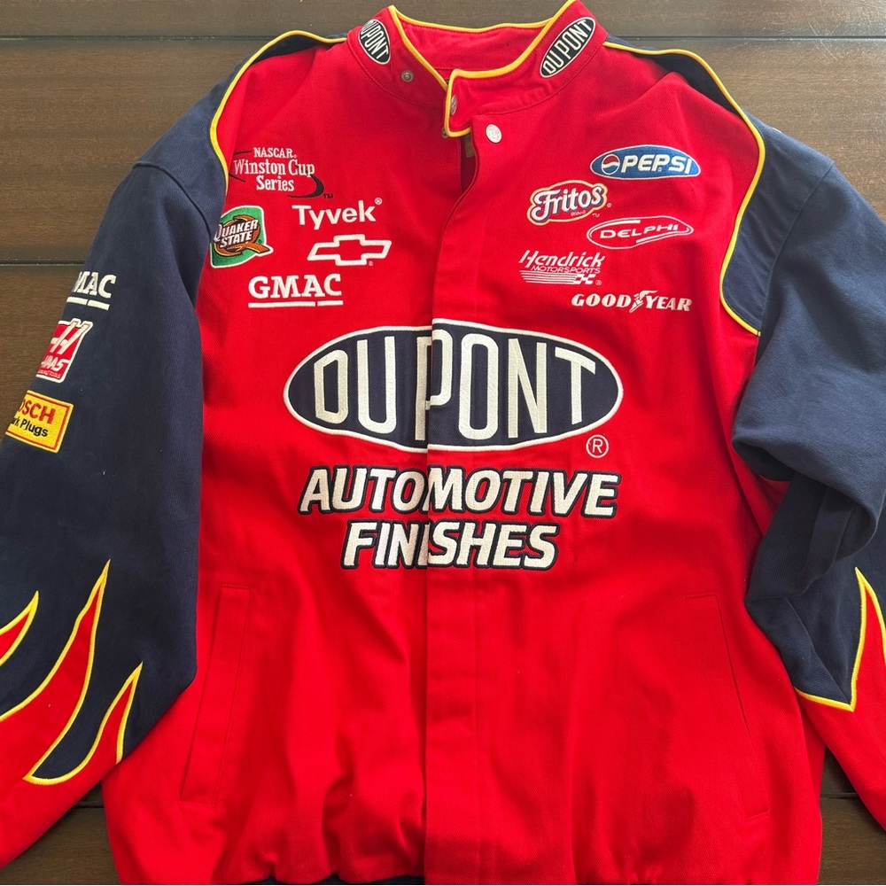 DuPont Red and Blue Racing Jacket